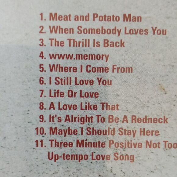 Alan Jackson When Somebody Loves You Country CD Disc Country 2000 PLAYS GREAT - Picture 7 of 13